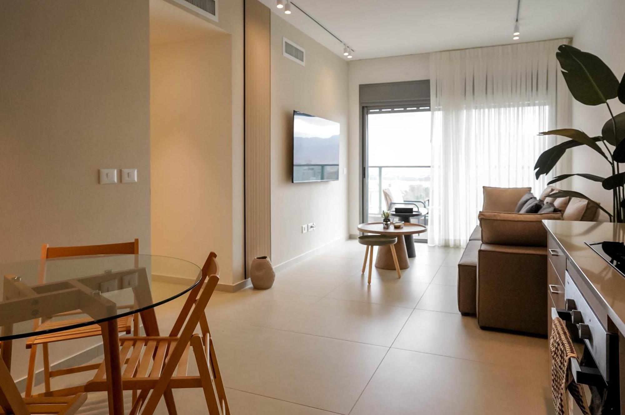 Yalarent New Stylish Apartment 3Br With Balcony Eilat Bagian luar foto
